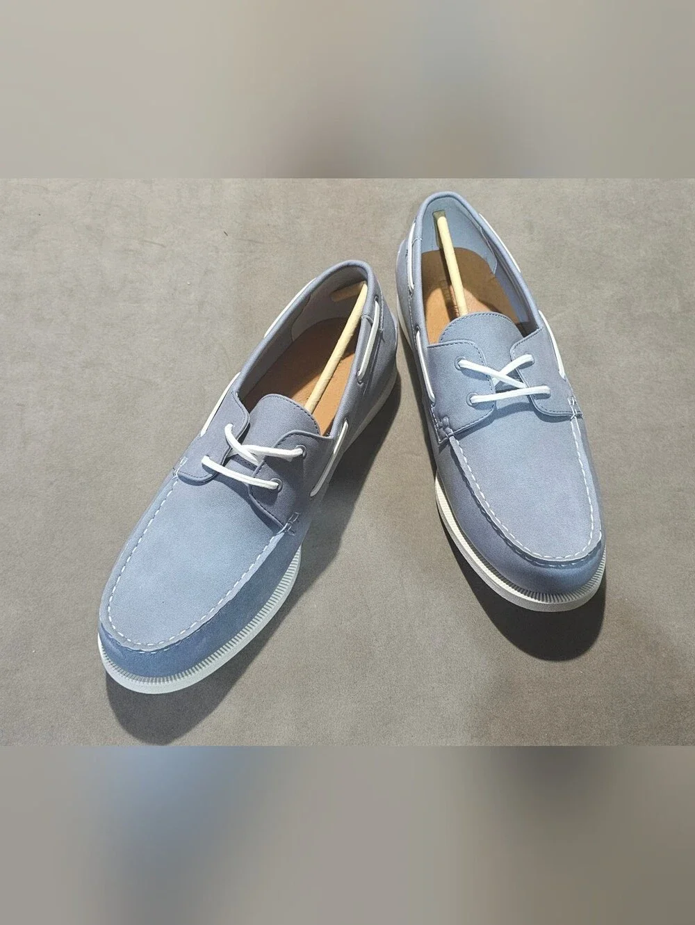 Club Room Elliot Men's Light Blue Shoes Size 11.5M New